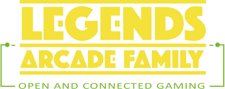 Legends Ultimate - The Connected Arcade - Logo
