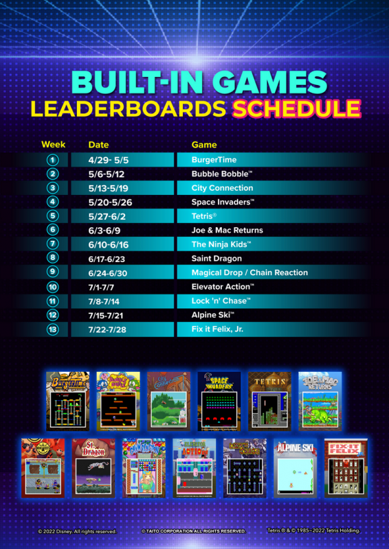 ArcadeNet Games Leaderboards - Legends Ultimate