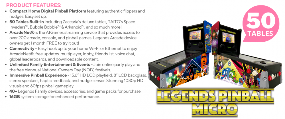 Legends Pinball Micro HD - Legends Ultimate