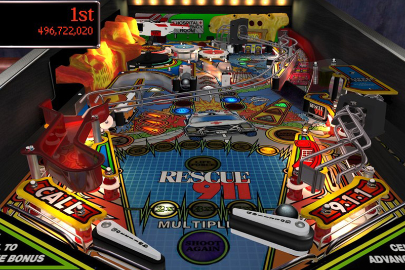 gottlieb rescue 911 pinball