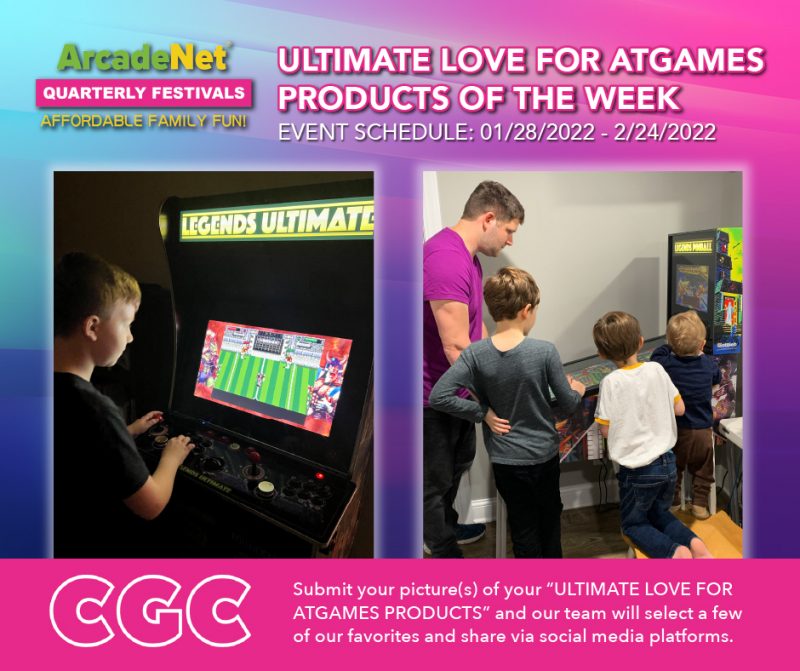 ULTIMATE LOVE FOR ATGAMES PRODUCTS OF THE WEEK WK2-3